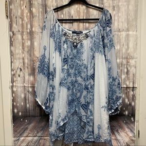 Beautiful Blue Blouse